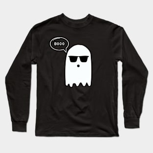 Ghost Booo Long Sleeve T-Shirt